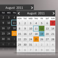 WordPress календарь