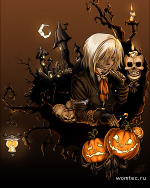 Хэллоуин 2011 в арт оформлении