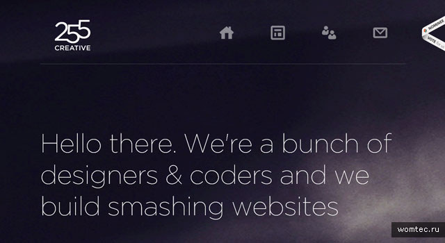Примеры дизайна сайтов на HTML5
