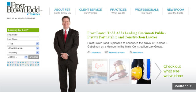 Сайты юридических компаний и практикующих юристов